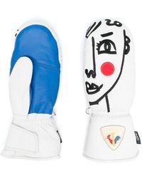 Rossignol Handschuhe mit Logo-Patch - Blau
