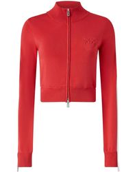Pinko - T-Shirt À Coupe Crop - Lyst