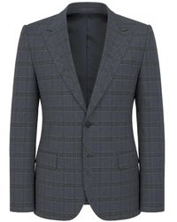 Dolce & Gabbana - Plaid-Pattern Single-Breasted Blazer - Lyst