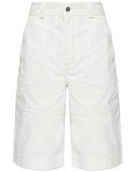 Ami Paris - Pantalones Vaqueros Cortos Con Botones - Lyst