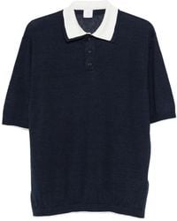 Eleventy - Polo Con Ribete En El Cuello - Lyst