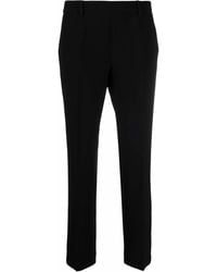 Alberto Biani - Cropped Tailored Trousers - Lyst