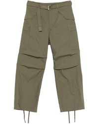 Sacai - Belted Cargo Trousers - Lyst