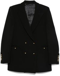 Blazé Milano - Blazer con doble botonadura y cuello en V - Lyst