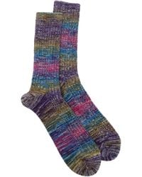 Anonymous Ism - Splash-Pattern Socks - Lyst