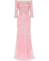 Jenny Packham - Lantana Sequin-embellished Gown - Lyst