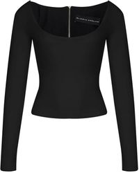 Gloria Coelho - Top Con Scollo Ampio - Lyst