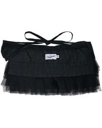 VAQUERA - Tulle Tiered Belt - Lyst