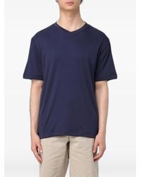 Eleventy - V-Neck T-Shirt - Lyst