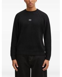 Filling Pieces - Ribbed Embroidered Sweater - Lyst