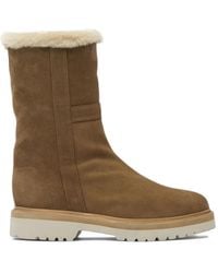 MARETTO® - Bottines En Daim À Bords Lainés - Lyst