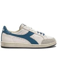 Diadora - Prestige Used Leather Sneakers - Lyst