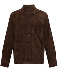 Arma - Dino Suede Shirt Jacket - Lyst