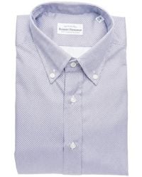 Robert Friedman - Geometric-Pattern Button-Down Shirt - Lyst