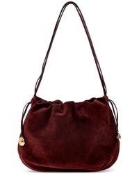 Liffner - Charm Pouch Suede Shoulder Bag - Lyst