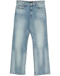 Ralph Lauren - Logo-Patch Faded Jeans - Lyst