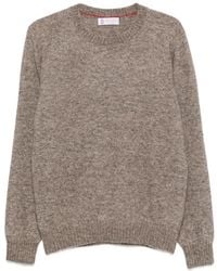 Brunello Cucinelli - Alpaca, Cashmere And Wool Sweater - Lyst
