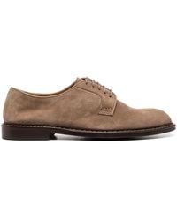 Doucal's - Lace-Up Suede Derby Shoes - Lyst
