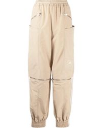 Stella McCartney - Logo Stripe Zip Front Track Pants - Lyst