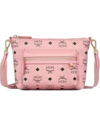 MCM - Mini Aren Visetos Umhängetasche - Lyst