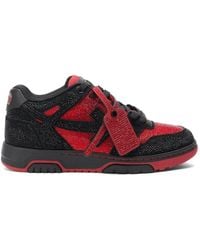 Off-White c/o Virgil Abloh - Out Of Office Strass-Embellished Sneakers - Lyst