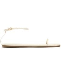 TKEES - Twiggy Square-Toe Flat Sandals - Lyst