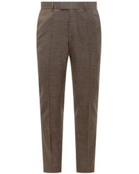 BOSS - Slim-Fit Tailored Trousers - Lyst