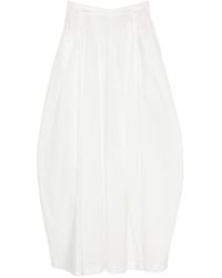 Jucca - Pleated Maxi Skirt - Lyst