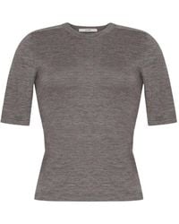 Adam Lippes - Felix Short-Sleeve Sweater - Lyst