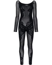 Wolford - オープンニット ジャンプスーツ - Lyst