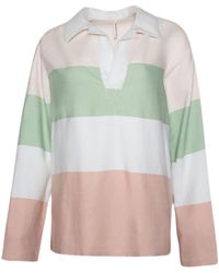 Marrakshi Life - Wide-stripe Cotton Rugby Shirt - Lyst