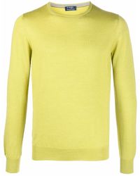 Barba Napoli - Fine-Knit Crew-Neck Jumper - Lyst