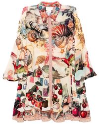CAMILLA - Notes From The Road Shirt Dress - Lyst