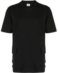 C.P. Company - C.p Company Crewneck T-shirt Black - Lyst