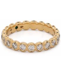 COURBET - 18Kt Recycled Origine Laboratory-Grown Diamond Band Ring - Lyst