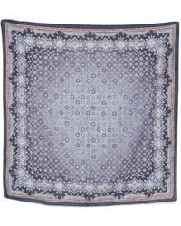Dell'Oglio - Tokio Printed Scarf - Lyst