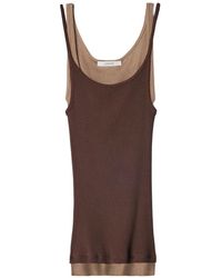 Lemaire - Trompe-L'Œil Tank Top - Lyst