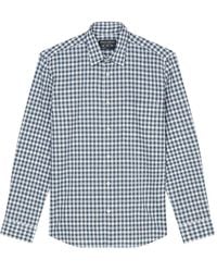 Marc O' Polo - Check-Pattern Button-Up Shirt - Lyst