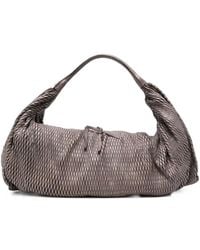 SOMMET - Aura Rete L Perforated Leather Shoulder Bag - Lyst