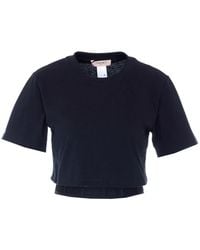 Twinset - Bustier-Detail T-Shirt - Lyst