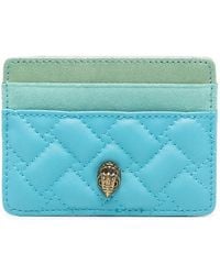 Kurt Geiger - Kensington Quilted Leather Card Holder - Lyst