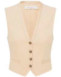 Zimmermann - Button-Up Waistcoat - Lyst