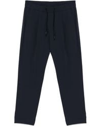 Herno - Logo-Appliqué Trousers - Lyst