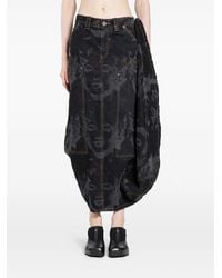 VAQUERA - Prom Denim Skirt - Lyst
