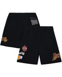 Mitchell & Ness - Los Angeles Lakers Team Origins Shorts - Lyst