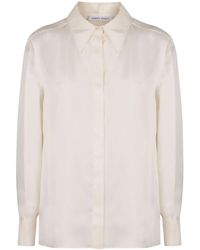 Alberta Ferretti - シルクシャツ - Lyst