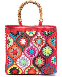 La Milanesa - Large Crochet Tote Bag - Lyst