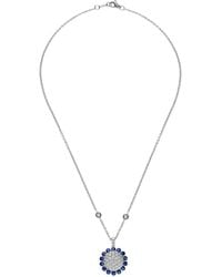 Leo Pizzo - 18K Aurora Diamond And Sapphire Necklace - Lyst