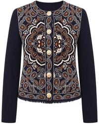 Cara Cara - Alesia Bandana-Print Jacket - Lyst