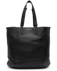 McQueen - Leather Medium Edge Shopping Bag - Lyst